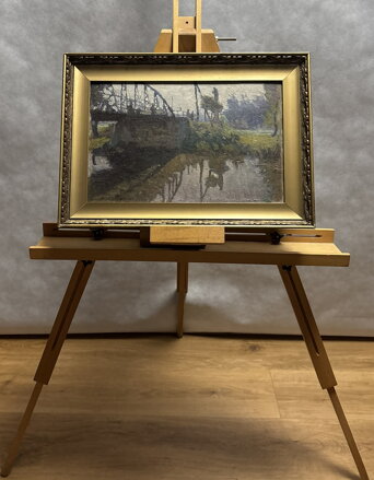 PRAHA VLTAVA - BRANICKÉ NÁBŘEŽÍ - HUDEČEK STANISLAV