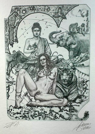 AKT BUDDHOVO POKUŠENÍ - HUJBER GÜNTER