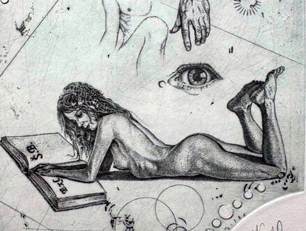 AKT - ČTENÁŘKA - HUJBER GÜNTER