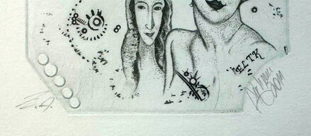 AKT HOMMAGE - POCTA MODIGLIANI - HUJBER GÜNTER