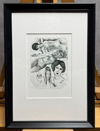 AKT HOMMAGE - POCTA MODIGLIANI - HUJBER GÜNTER