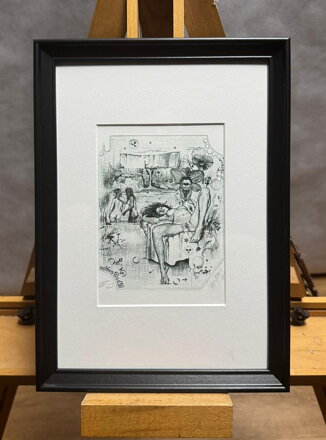 AKT - KOUPAJÍCÍ SE NYMFY - HUJBER GÜNTER