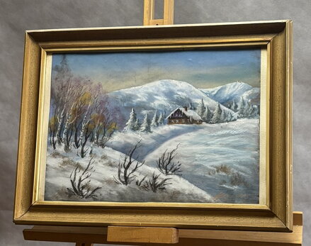 ZIMA POD VRCHOLY KRKONOŠ - HURDÁLEK KAREL