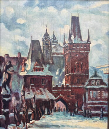 PRAHA MOSTECKÉ VĚŽE - JAROŠ ADOLF