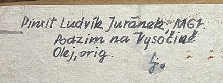 PODZIM NA VYSOČINĚ - JURÁNEK LUDVÍK
