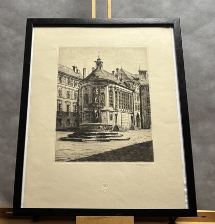 PRAHA PRAŽSKÝ HRAD KAPLE SV. KŘÍŽE - KOBLIHA FRANTIŠEK