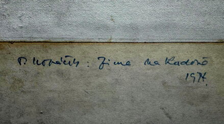 ZIMA NA KADOVĚ - KOPÁČEK PAVEL