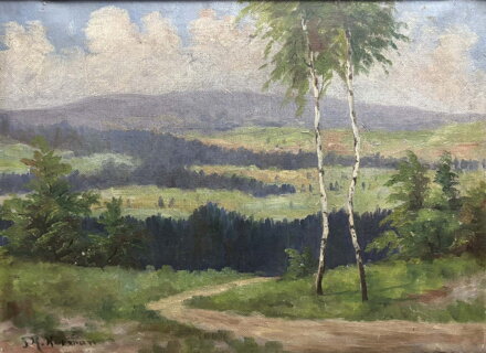 CESTA LETNÍ KRAJINOU S BŘÍZAMI - KORMAŇ J. K.