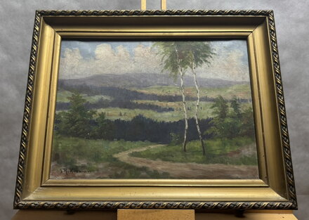 CESTA LETNÍ KRAJINOU S BŘÍZAMI - KORMAŇ J. K.