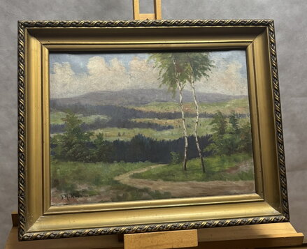 CESTA LETNÍ KRAJINOU S BŘÍZAMI - KORMAŇ J. K.