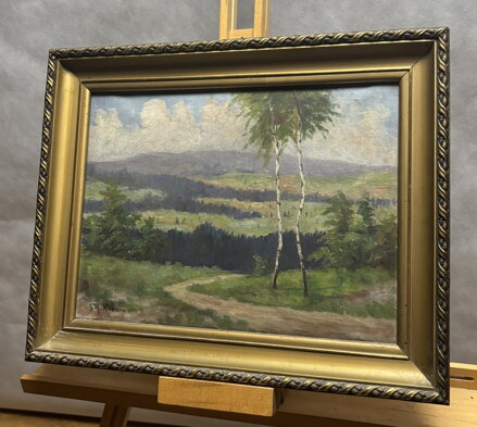 CESTA LETNÍ KRAJINOU S BŘÍZAMI - KORMAŇ J. K.