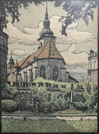 KOSTEL OBĚTOVÁNÍ PANNY MARIE - ČESKÉ BUDĚJOVICE II. - KOUBEK KAREL