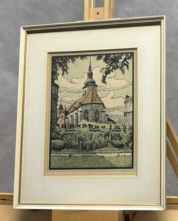 KOSTEL OBĚTOVÁNÍ PANNY MARIE - ČESKÉ BUDĚJOVICE II. - KOUBEK KAREL