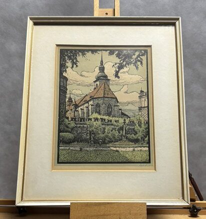 KOSTEL OBĚTOVÁNÍ PANNY MARIE - ČESKÉ BUDĚJOVICE II. - KOUBEK KAREL