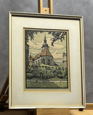 KOSTEL OBĚTOVÁNÍ PANNY MARIE - ČESKÉ BUDĚJOVICE II. - KOUBEK KAREL