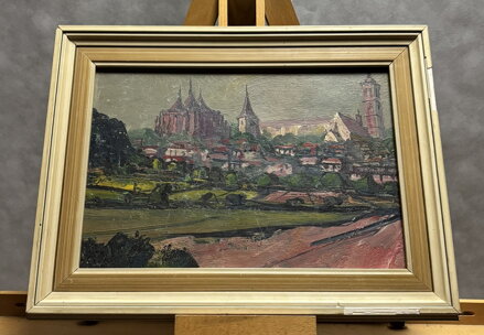 KUTNÁ HORA A JEJÍ DOMINANTY - KRČIL JOSEF