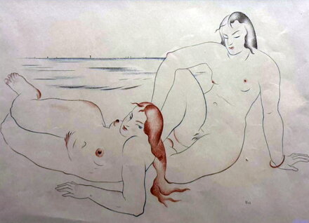 AKT DÍVEK U MOŘE - KRS BOHUMIL