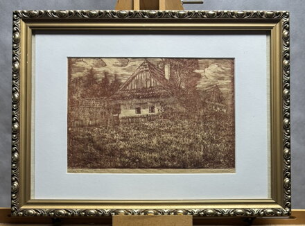 DŘEVĚNÁ ROUBENKA - LESNÝ LEDERER MILOSLAV