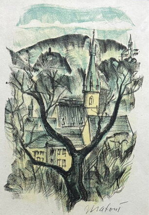 KOSTEL MEZI STROMY - MATOUŠ DALIBOR