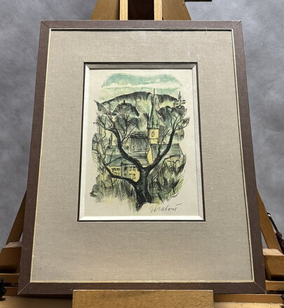 KOSTEL MEZI STROMY - MATOUŠ DALIBOR