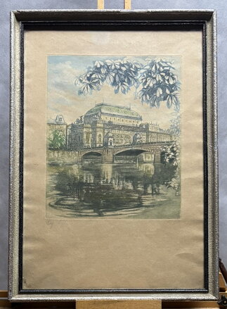 PRAHA NÁRODNÍ DIVADLO - MAYER MEYER JOSEF SOUČEK VÁCLAV