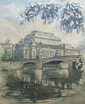 PRAHA NÁRODNÍ DIVADLO - MAYER MEYER JOSEF SOUČEK VÁCLAV