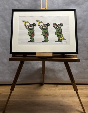 MYSLIVCI SLAVNOSTNÍ FANFÁRA - NEPRAKTA WINTER JIŘÍ