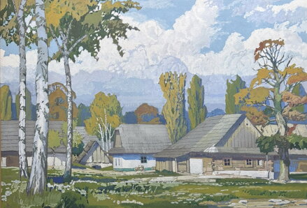 MRAKY NAD DŘEVĚNICEMI - NESÁZAL JOSEF