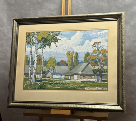 MRAKY NAD DŘEVĚNICEMI - NESÁZAL JOSEF