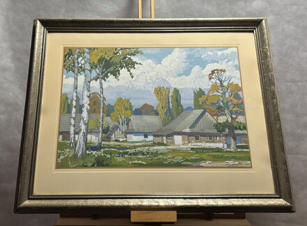 MRAKY NAD DŘEVĚNICEMI - NESÁZAL JOSEF