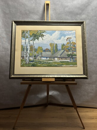 MRAKY NAD DŘEVĚNICEMI - NESÁZAL JOSEF