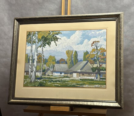 MRAKY NAD DŘEVĚNICEMI - NESÁZAL JOSEF