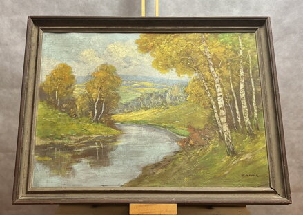 ZAČÁTEK PODZIMU U ŘEKY - NOVÁK VLÁĎA VLADIMÍR