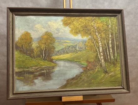 ZAČÁTEK PODZIMU U ŘEKY - NOVÁK VLÁĎA VLADIMÍR