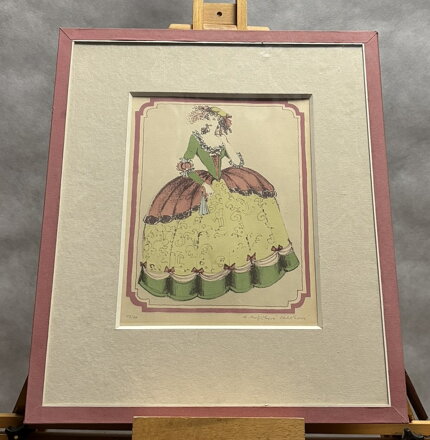 ROKOKOVÝ KOSTÝM II 17/40 - NOŽIČKOVÁ STEHLÍKOVÁ DANUŠE