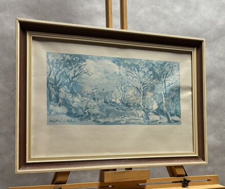 STROMY - REPRODUKCE - NOŽIČKOVÁ STEHLÍKOVÁ DANUŠE