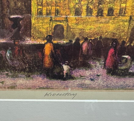 NÁMĚSTÍ V ČESKÝCH BUDĚJOVICÍCH - OBERTHOR KAREL