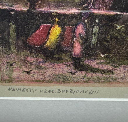 NÁMĚSTÍ V ČESKÝCH BUDĚJOVICÍCH - OBERTHOR KAREL