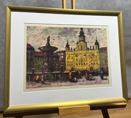 NÁMĚSTÍ V ČESKÝCH BUDĚJOVICÍCH - OBERTHOR KAREL