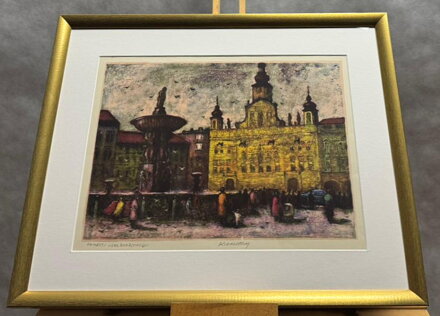 NÁMĚSTÍ V ČESKÝCH BUDĚJOVICÍCH - OBERTHOR KAREL