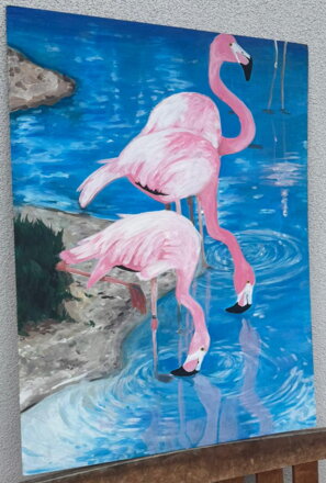 PLAMEŇÁCI - RŮŽOVÉ ZRCADLENÍ - NEZNÁMÝ AUTOR