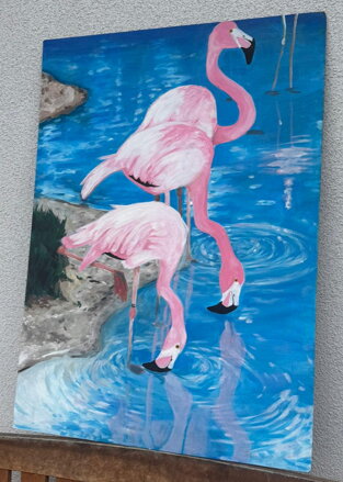 PLAMEŇÁCI - RŮŽOVÉ ZRCADLENÍ - NEZNÁMÝ AUTOR