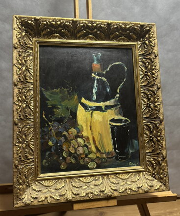 ZÁTIŠÍ S VÍNEM - POKORNÝ JAN