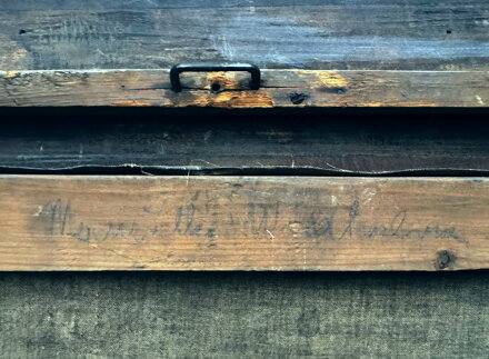 PORTRÉT ŽENY Z 19. STOLETÍ BIEDERMEIER - NEZNÁMÝ AUTOR