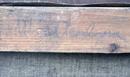 PORTRÉT ŽENY Z 19. STOLETÍ BIEDERMEIER - NEZNÁMÝ AUTOR