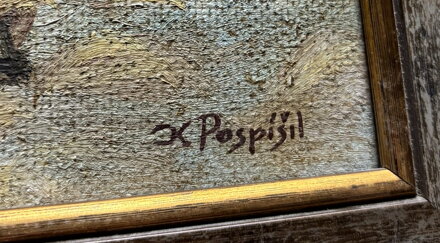 ZIMA U ŘEKY - POSPÍŠIL KAREL