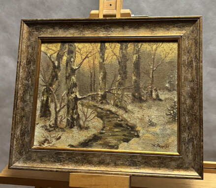 ZIMA U ŘEKY - POSPÍŠIL KAREL