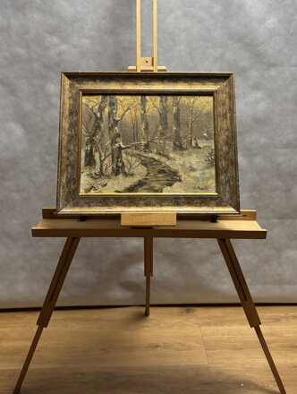 ZIMA U ŘEKY - POSPÍŠIL KAREL