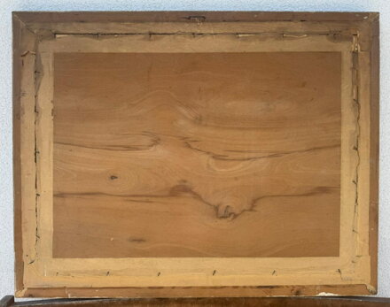 PRAHA HRADČANY S KARLOVÝM MOSTEM A VLTAVOU V POPŘEDÍ - SIGNOVÁN