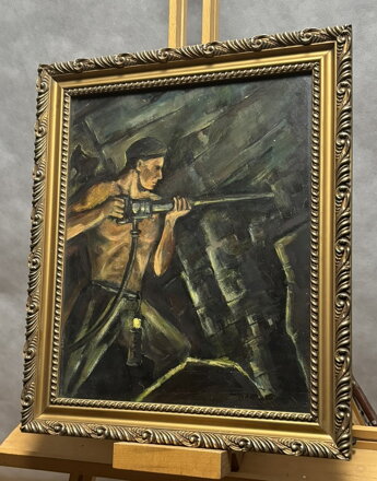 HORNÍK PŘI PRÁCI - PROCHÁZKA ANTONÍN